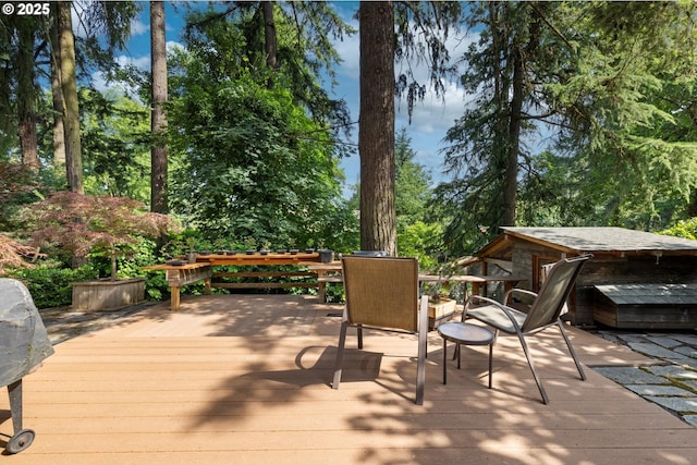 1725 Southshore Blvd, Lake Oswego, OR 97034 - view of deck