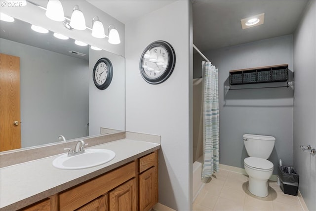 1224 Alyssum Ave, Forest Grove, OR 97116 - bathroom featuring tile patterned flooring, toilet, vanity, baseboards, and visible vents