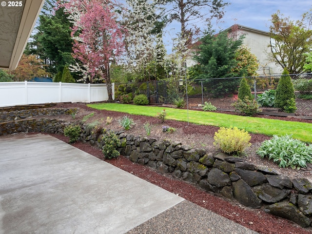 3808 Fairhaven Dr, West Linn, OR 97068 - fenced backyard with a patio area
