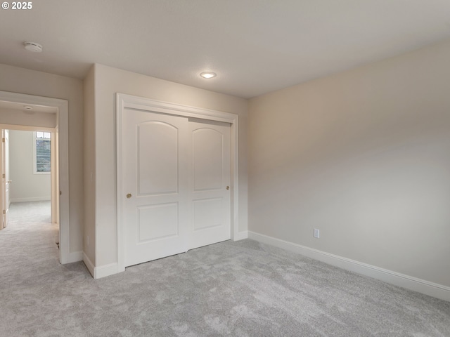 3808 Fairhaven Dr, West Linn, OR 97068 - unfurnished bedroom with carpet flooring, a closet, and recessed lighting