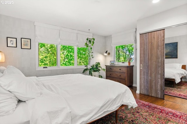 2975 SW Canterbury Ln, Portland, OR 97205 - bedroom with wood finished floors