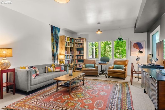 2975 SW Canterbury Ln, Portland, OR 97205 - living room with carpet flooring