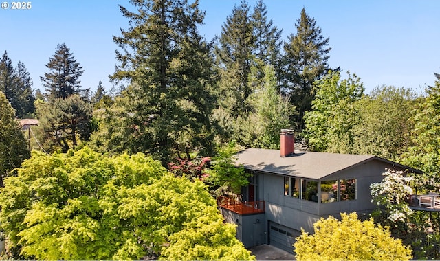 2975 SW Canterbury Ln, Portland, OR 97205 - aerial view of property and surrounding area
