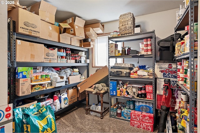 view of storage
