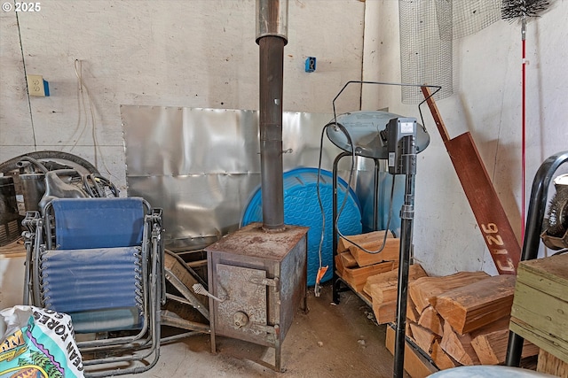 view of storage