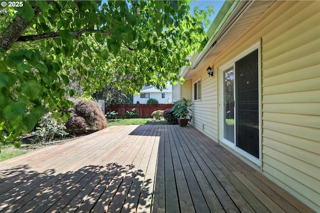 18735 NE Wasco Ct, Portland, OR 97230 - view of wooden deck