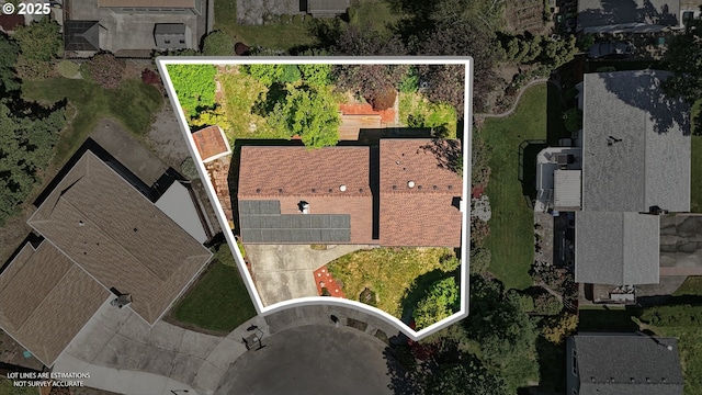 18735 NE Wasco Ct, Portland, OR 97230 - aerial overview of property's location featuring property parcel outlined