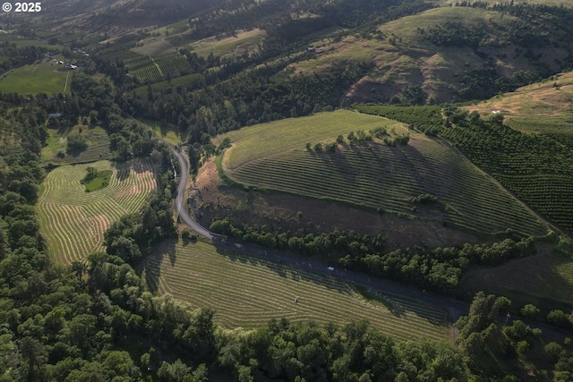 5450 Mill Creek Rd, The Dalles, OR 97058 - view of property location with rows of crops and rural landscape