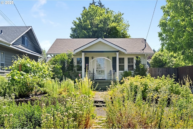 7228 N Villard Ave, Portland, OR 97217 - bungalow with covered porch and a shingled roof