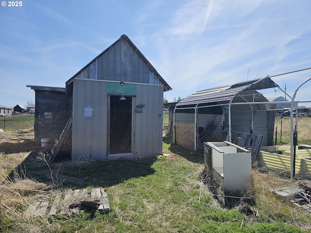 54901 Willow St, Heppner, OR 97836 - view of shed