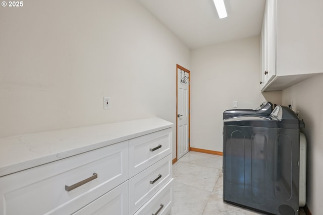 8895 SW Bohmann Pkwy, Portland, OR 97223 - washroom featuring washer and clothes dryer and cabinet space