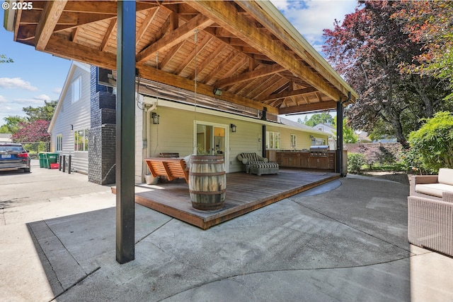 8895 SW Bohmann Pkwy, Portland, OR 97223 - view of patio