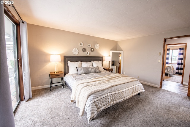3308 Honeywood St, Eugene, OR 97408 - bedroom with carpet flooring and baseboards