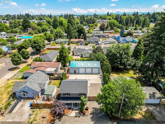 4782 Lowell Ave, Keizer, OR 97303 - aerial view of residential area with a tree filled landscape