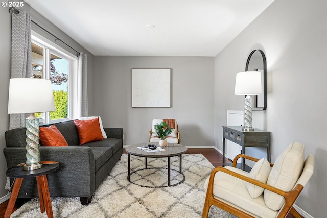 4782 Lowell Ave, Keizer, OR 97303 - living room with wood finished floors and baseboards