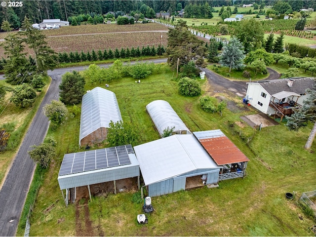 13601 S Union Hall Rd, Canby, OR 97013 - overview of rural landscape featuring large plots for crops