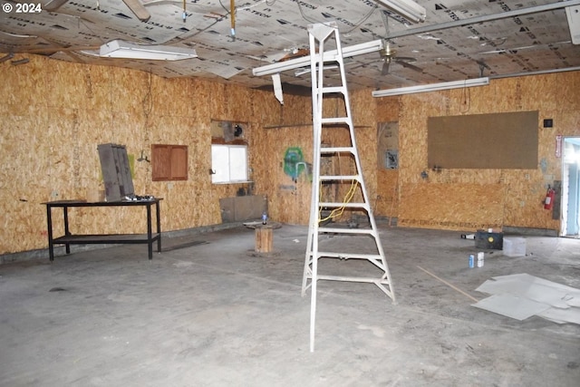misc room featuring concrete flooring