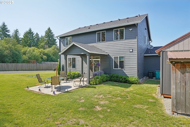 219 W Christy Ct, Yacolt, WA 98675 - rear view of house featuring a patio area