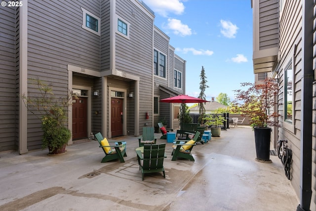 view of patio