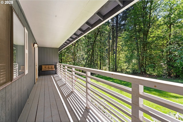 view of deck