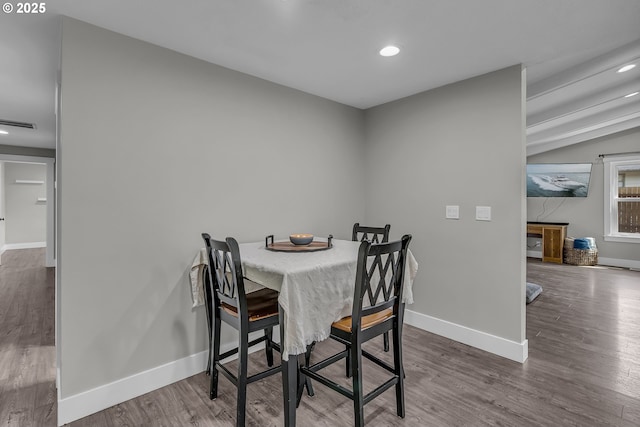1388 Hillendale Dr, Salem, OR 97302 - dining room featuring recessed lighting and wood finished floors