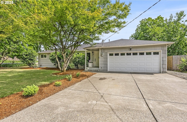 1388 Hillendale Dr, Salem, OR 97302 - view of front of property featuring driveway, an attached garage, and a shingled roof
