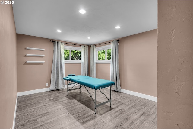 1388 Hillendale Dr, Salem, OR 97302 - game room with recessed lighting and light wood-type flooring