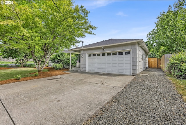 1388 Hillendale Dr, Salem, OR 97302 - garage with driveway