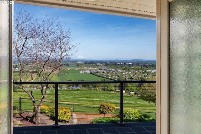 45585 NW David Hill Rd, Forest Grove, OR 97116 - balcony featuring a rural view