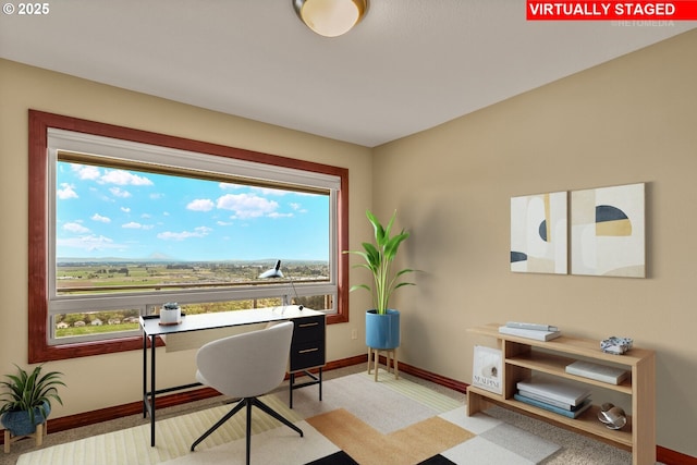 45585 NW David Hill Rd, Forest Grove, OR 97116 - office space with baseboards and carpet floors