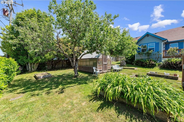 2720 Bowman Rd, Reedsport, OR 97467 - view of yard with a greenhouse and an outbuilding