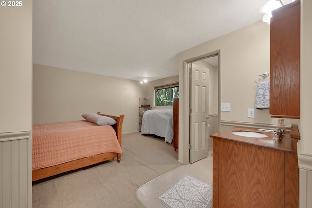 768 Brookside Dr, Eugene, OR 97405 - bedroom with light carpet and a sink
