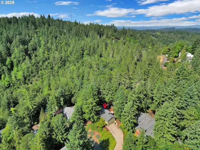 768 Brookside Dr, Eugene, OR 97405 - aerial overview of property's location featuring a heavily wooded area