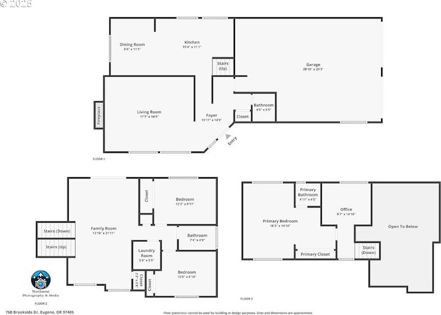 768 Brookside Dr, Eugene, OR 97405 - view of home floor plan