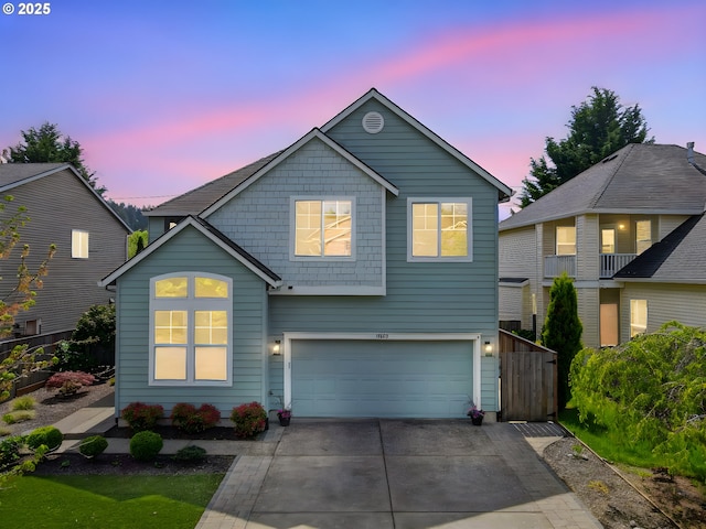 15820 SW Towhee Ln, Beaverton, OR 97007 - view of front of property featuring an attached garage and concrete driveway