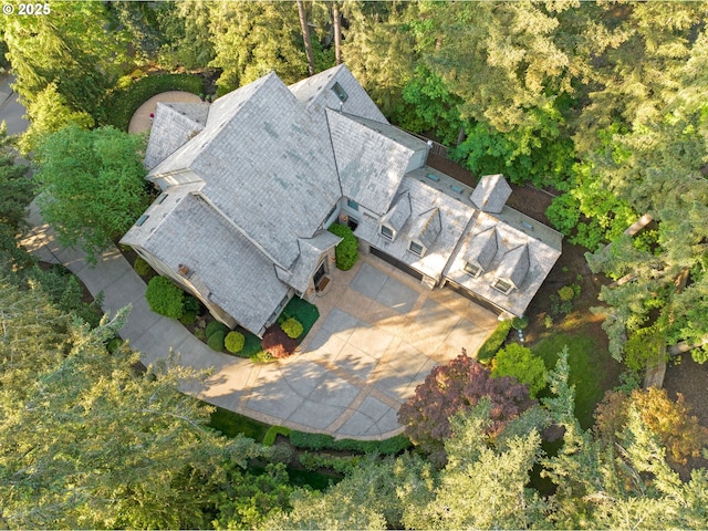 view of subject property