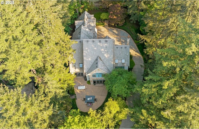 aerial overview of property's location