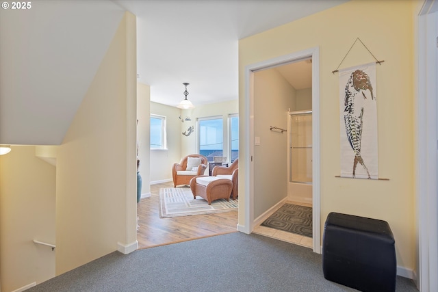 5776 NW Keel Ave, Lincoln City, OR 97367 - hall with carpet and baseboards