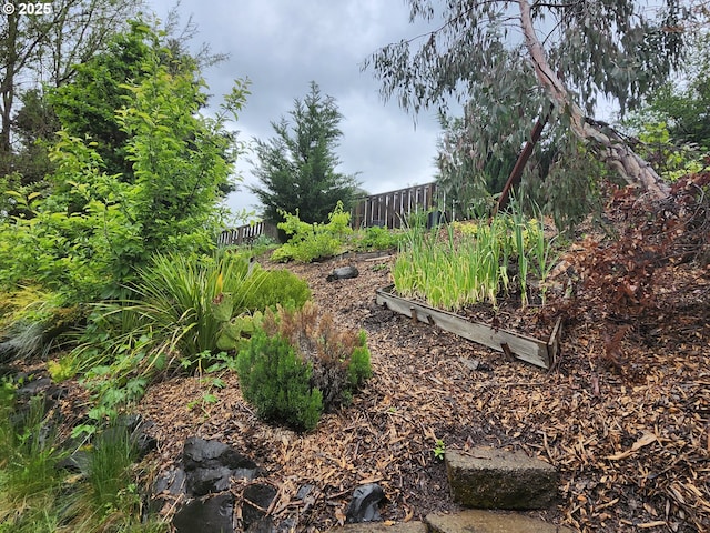 2405 Strasburg Dr, Forest Grove, OR 97116 - view of yard featuring a vegetable garden