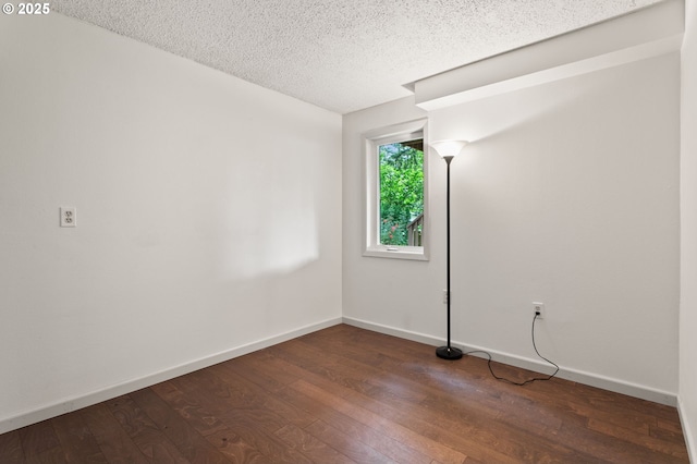 13980 Shireva Ct, Lake Oswego, OR 97034 - unfurnished room featuring dark wood finished floors and a textured ceiling