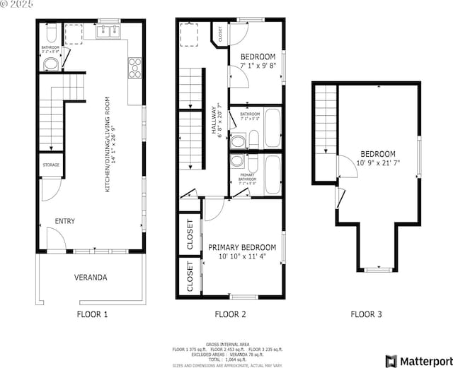 116 NE 109th Ave Unit A5, Portland, OR 97220 - home floor plan