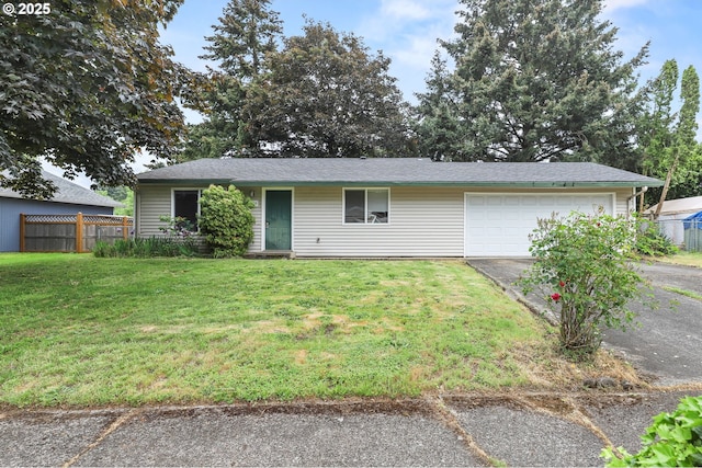 9208 NE 27th St, Vancouver, WA 98662 - ranch-style house featuring asphalt driveway and an attached garage