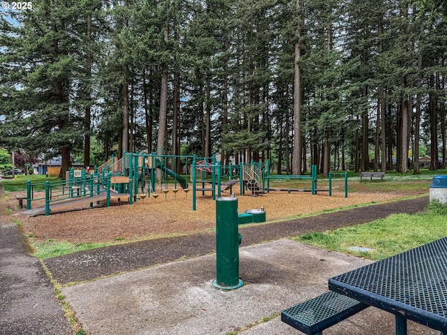 view of communal playground