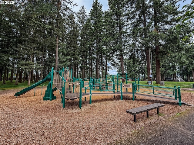view of communal playground