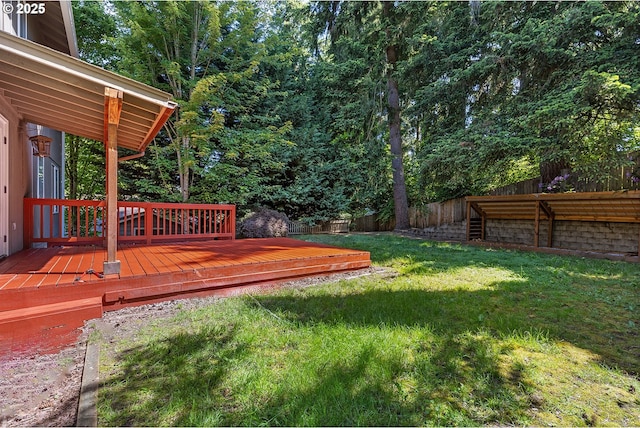 2111 NE 149th Ave, Vancouver, WA 98684 - view of yard with a deck