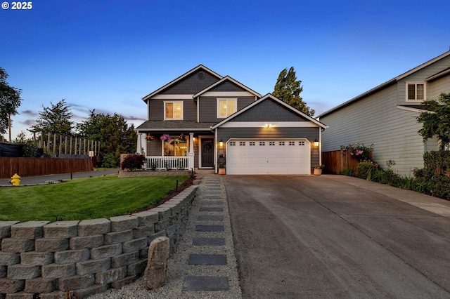 10417 NE 86th Ave, Vancouver, WA 98662 - craftsman-style home featuring asphalt driveway, a porch, and an attached garage