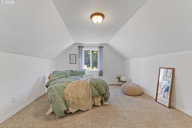 6540 SE 88th Ave, Portland, OR 97266 - bedroom with carpet floors, vaulted ceiling, and baseboards