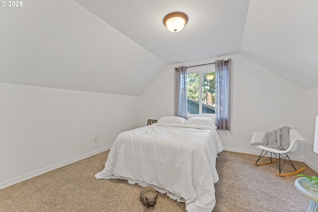 6540 SE 88th Ave, Portland, OR 97266 - carpeted bedroom with lofted ceiling and baseboards