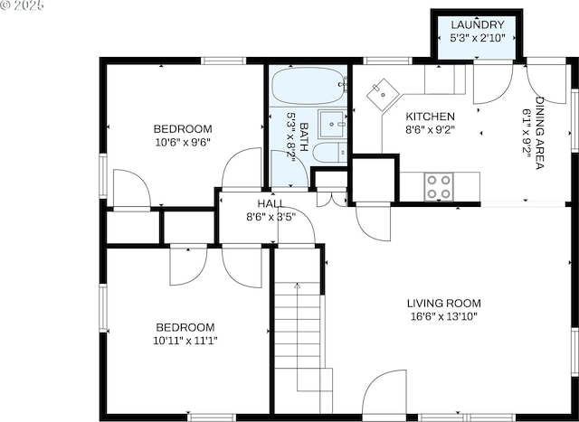6540 SE 88th Ave, Portland, OR 97266 - room layout