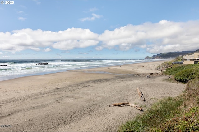 3929 NW Jetty Ave Unit 5, Lincoln City, OR 97367 - water view featuring nearby beach